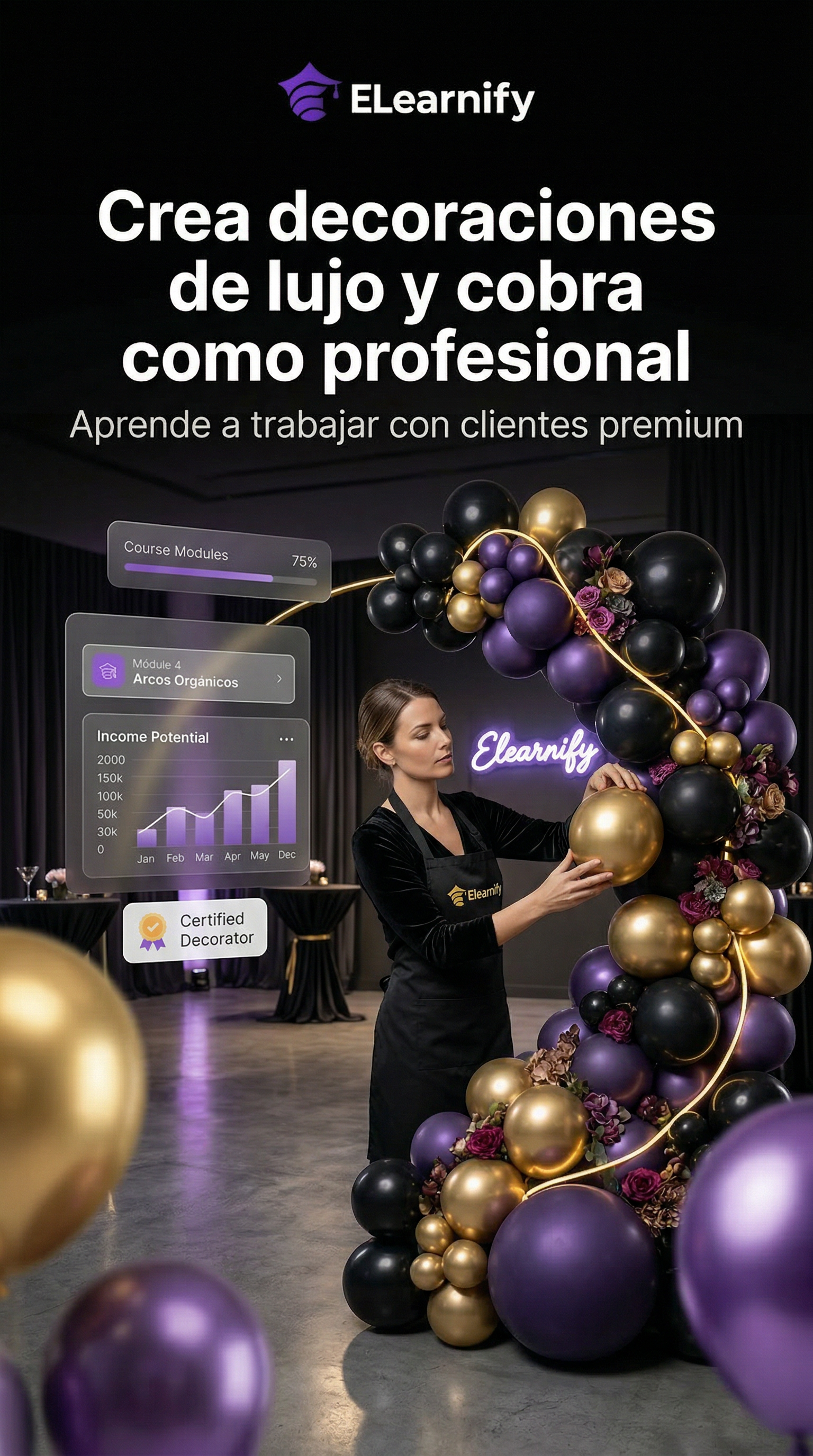 Diseño y Decoración con Globos